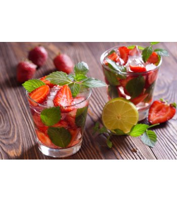 Natural Strawberry Limeade